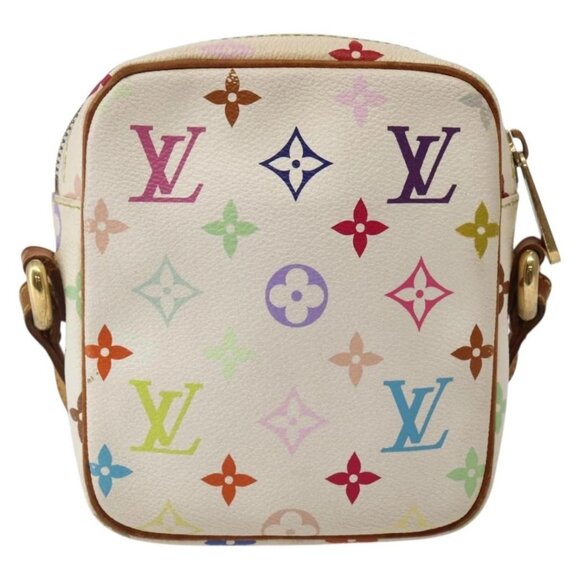 LOUIS VUITTON Monogram Multicolor Lift Shoulder Bag White M40055 LV Auth 143960 - Picture 3 of 16